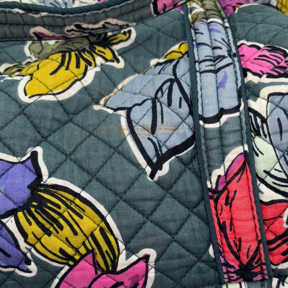 Vera Bradley Multicolor Floral Quilted Large Tote - Picture 9 of 13
